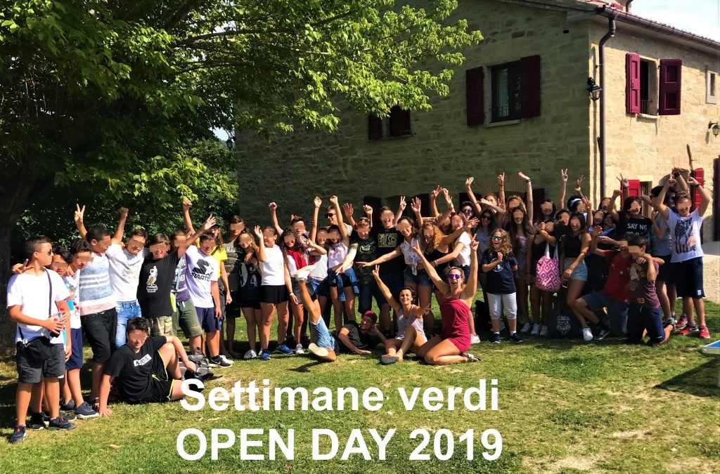 Settimane verdi 2019: open day e incontri